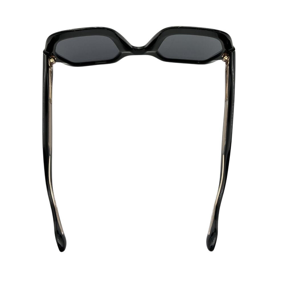 Isabel Marant Sleek Black Hexagon-Frame Acetate Sunglasses - Picture 9 of 9